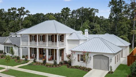 white standing seam roof